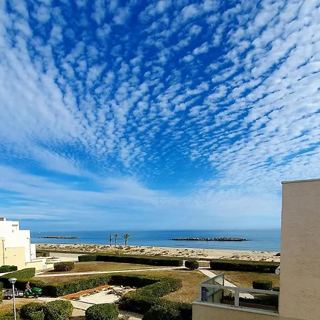 Apartment Vue Mer Entierement Renove Terrasse & Parking Le Barcarès